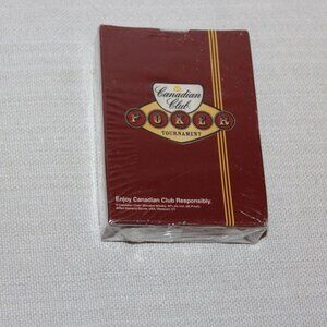 NEW Canadian Club Poker Tournament Playing Cards